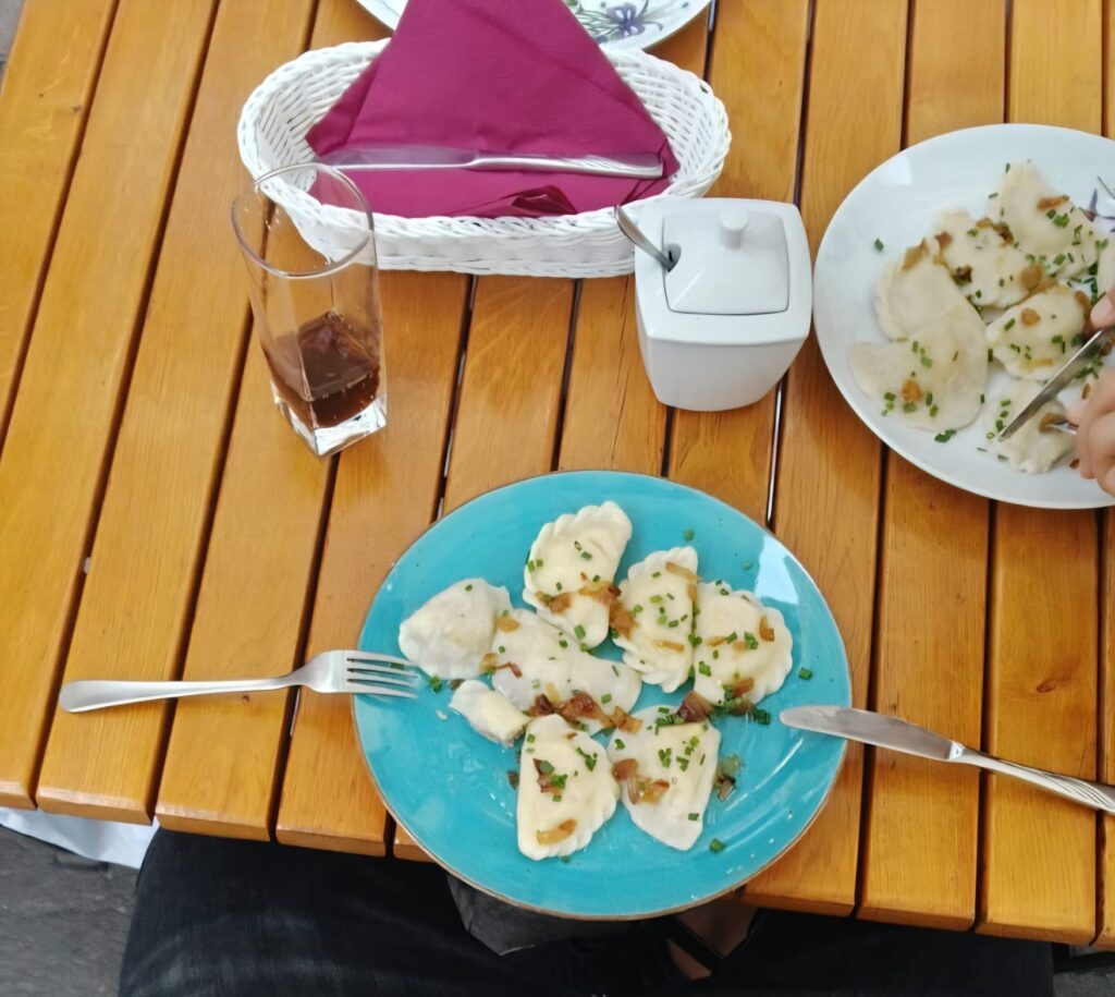 Pierogi voor lunch